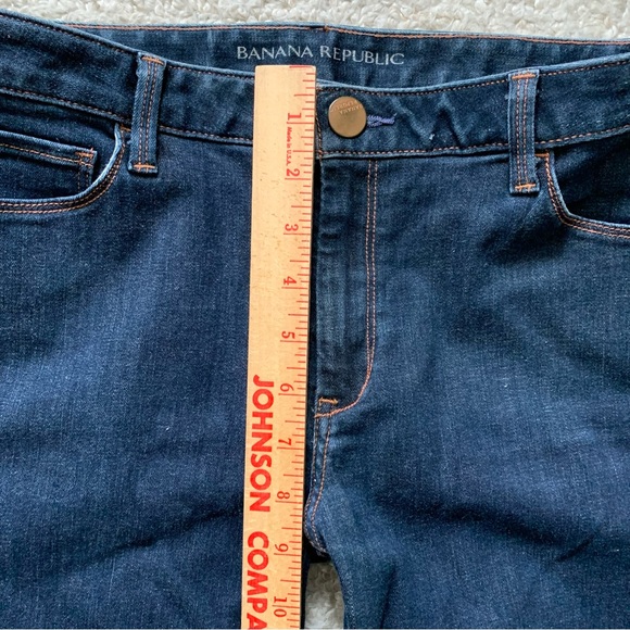 Banana Republic "Skinny" ~Size 30 ~ Dark Wash Denim ~ Business Casual Great Fit - Picture 7 of 10